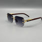 POLARIZED SIDE CUTS JAGUAR GLASSES - A11