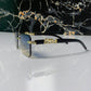CHEETAH GLASSES RIMELESS