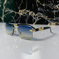 CHEETAH GLASSES RIMELESS